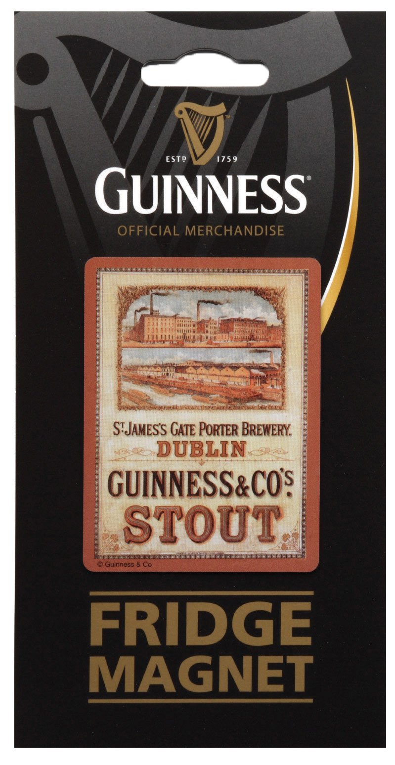 Guinness St James Gate Fridge Magnet