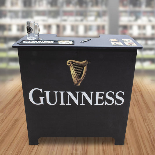 A Guinness Home Bar by Guinness in a store.