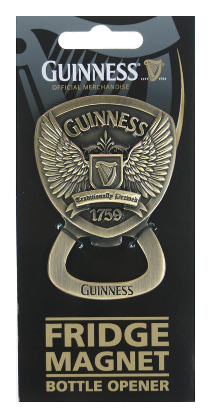 Magnetic Guinness fridge magnet should be replaced with "Bottle Opener Magnet" by Guinness.