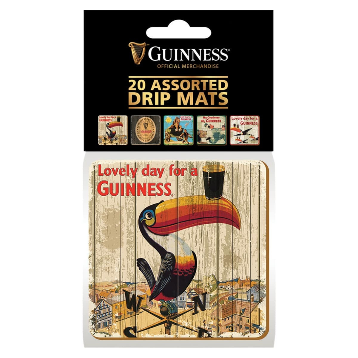 Guinness® Heritage Coasters Set of 20