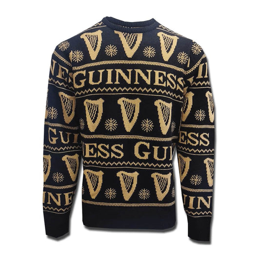 Gold Harp Holiday Sweater
