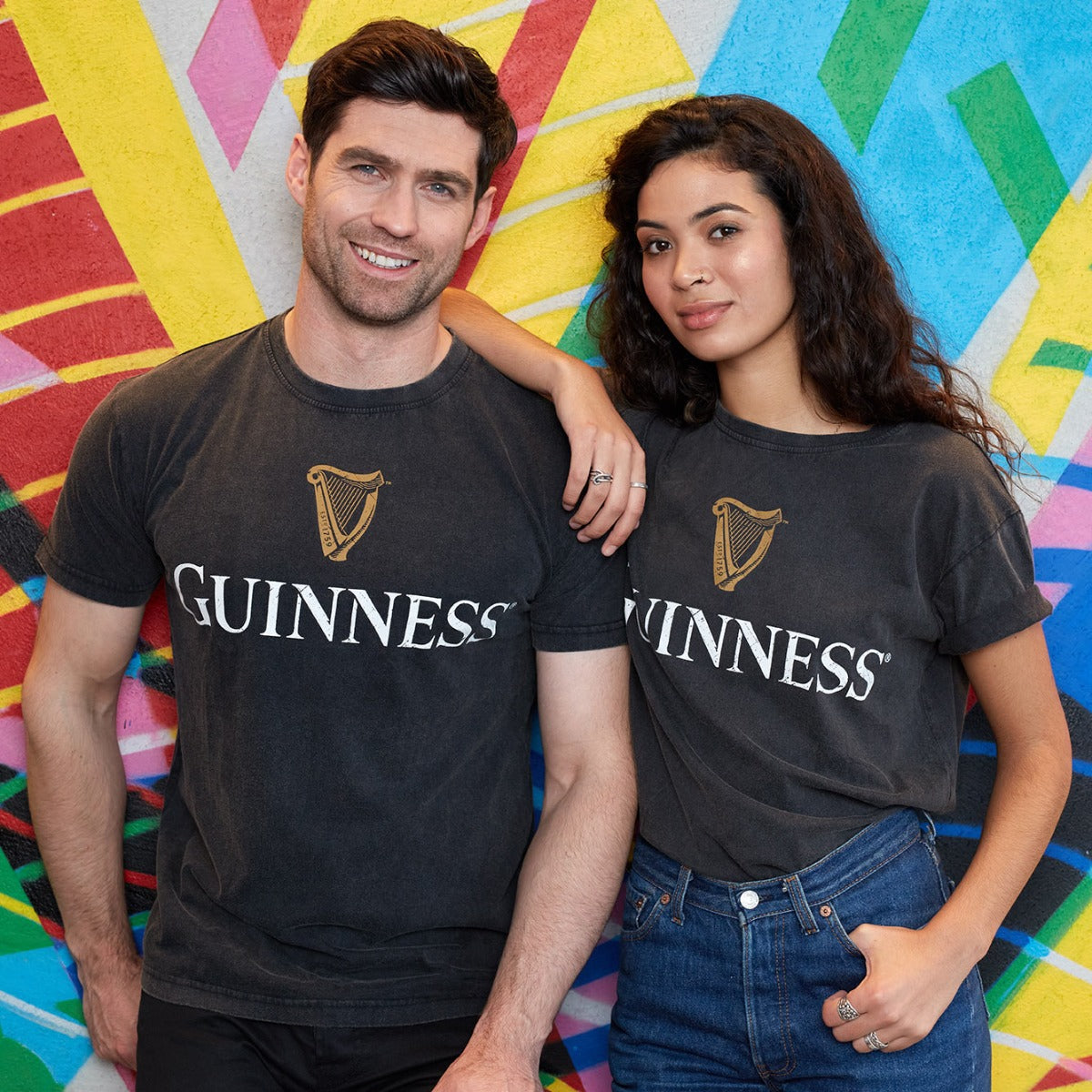 This Guinness® Distressed Trademark Label T-Shirt by Guinness features a distressed trademark label, making it the perfect choice for any Guinness enthusiast.