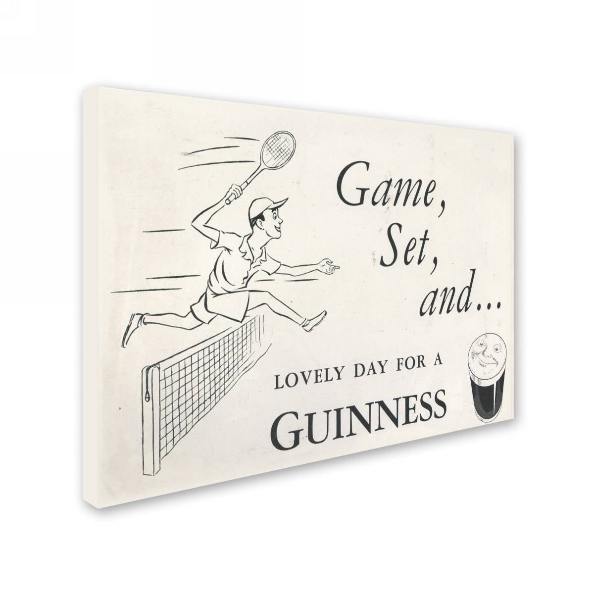 Guinness Brewery 'Lovely Day For A Guinness VI' Canvas Art for a Guinness - Wall Art
