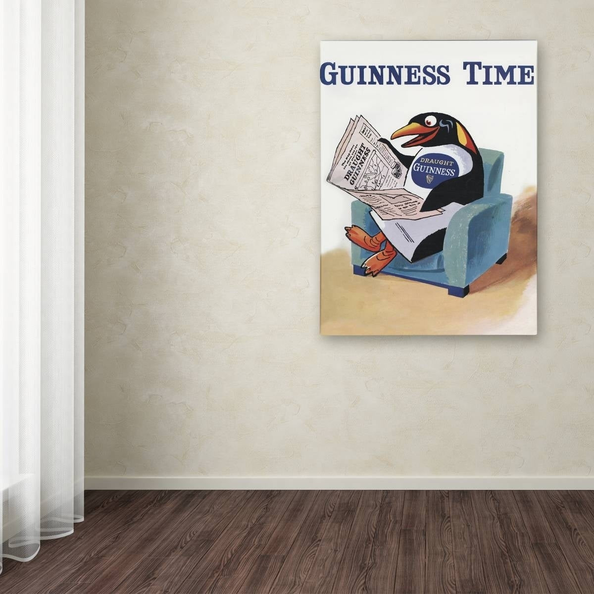 Guinness Brewery 'Guinness Time II' canvas art print on canvas.