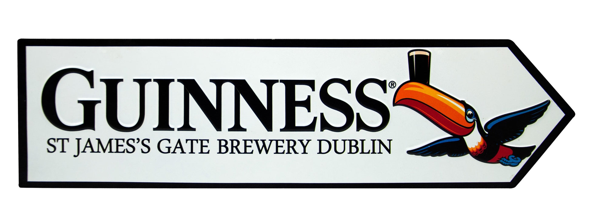 Guinness St James Gate Road Sign.