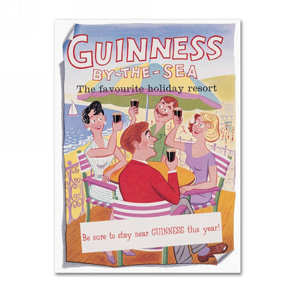 Guinness Brewery 'Guinness By The Sea' Canvas Art