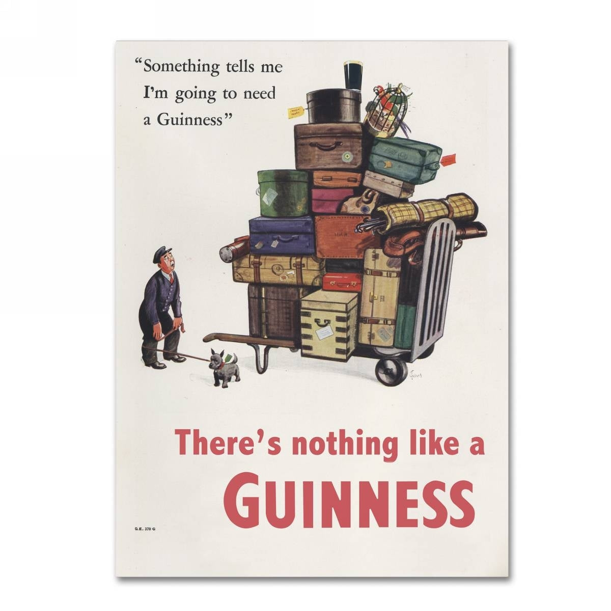 Guinness Brewery 'There's Nothing Like A Guinness II' Canvas Art