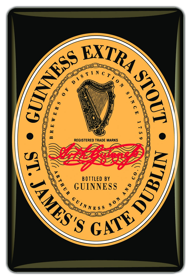 Guinness Epoxy Magnet - Heritage Label