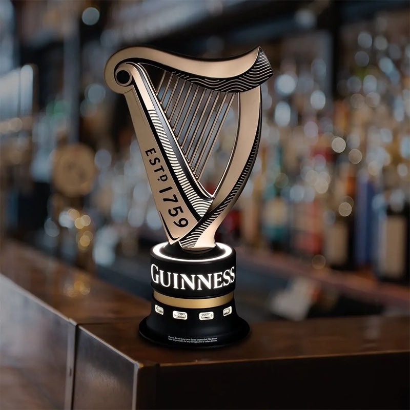 Pack officiel Guinness pour bar à domicile avec tapis, verres, serviette et cartes Pack officiel Guinness pour bar à domicile avec tapis, verres, serviette et cartes