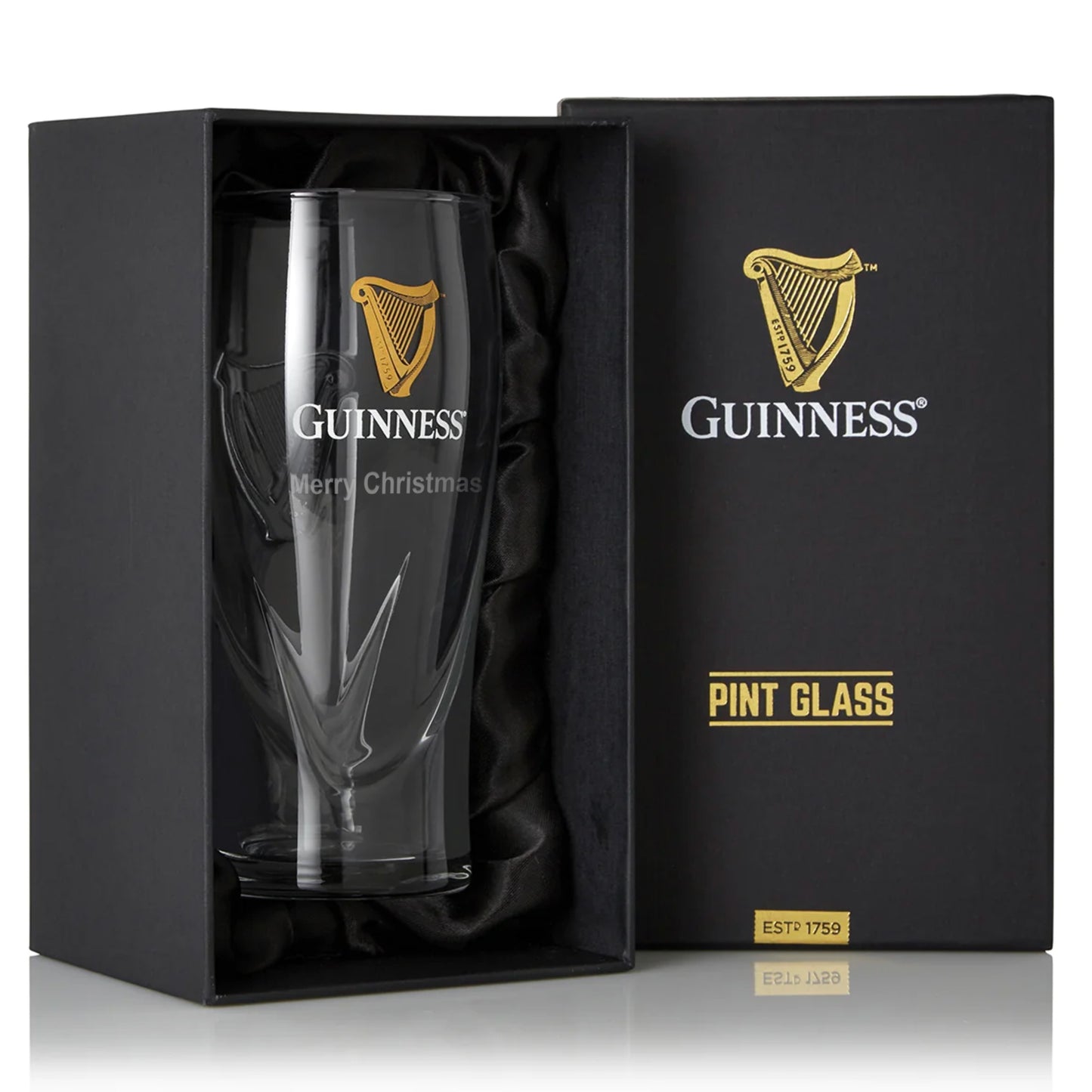 Guinness Pint Glass in a box.