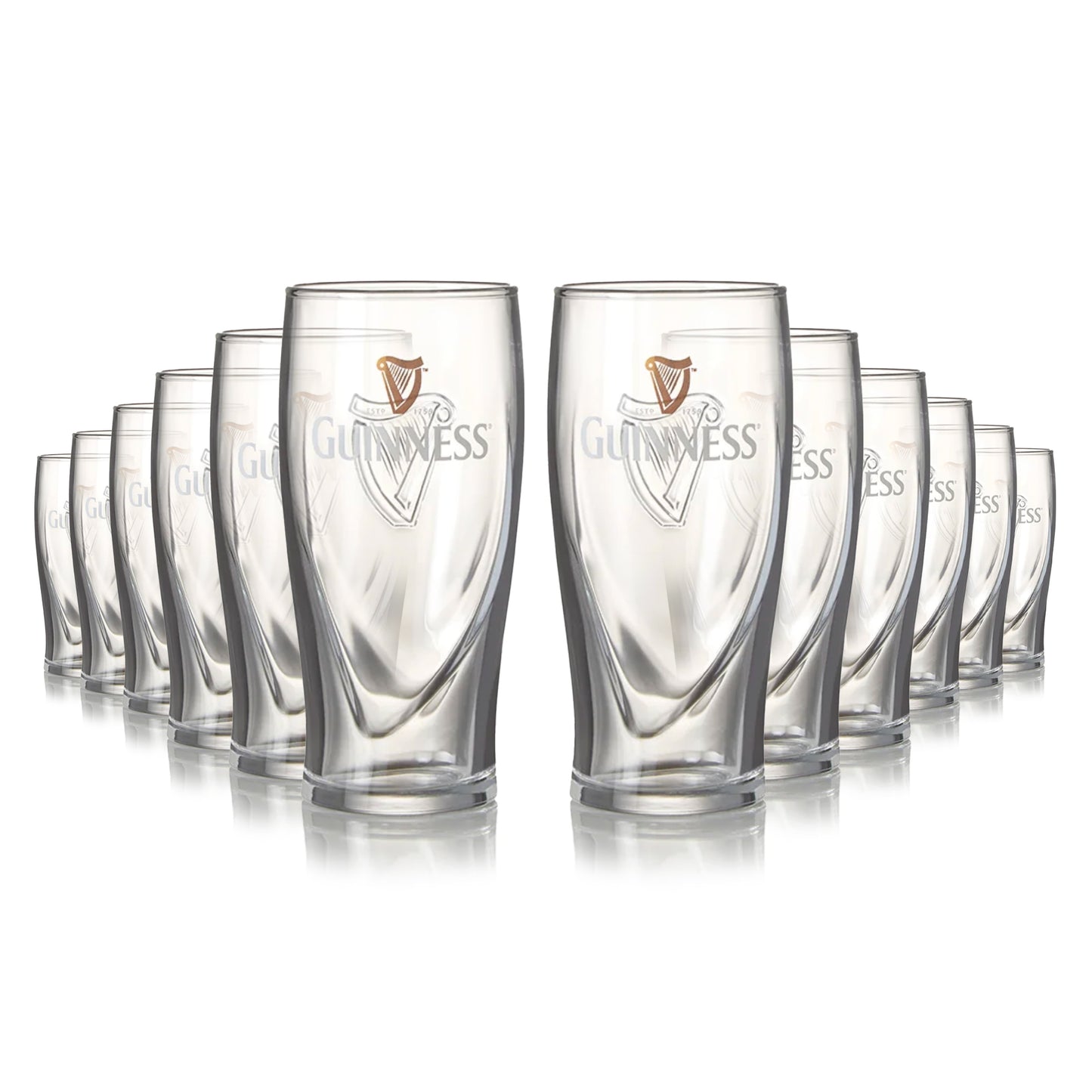 Guinness Half Pint Glass 12 Pack