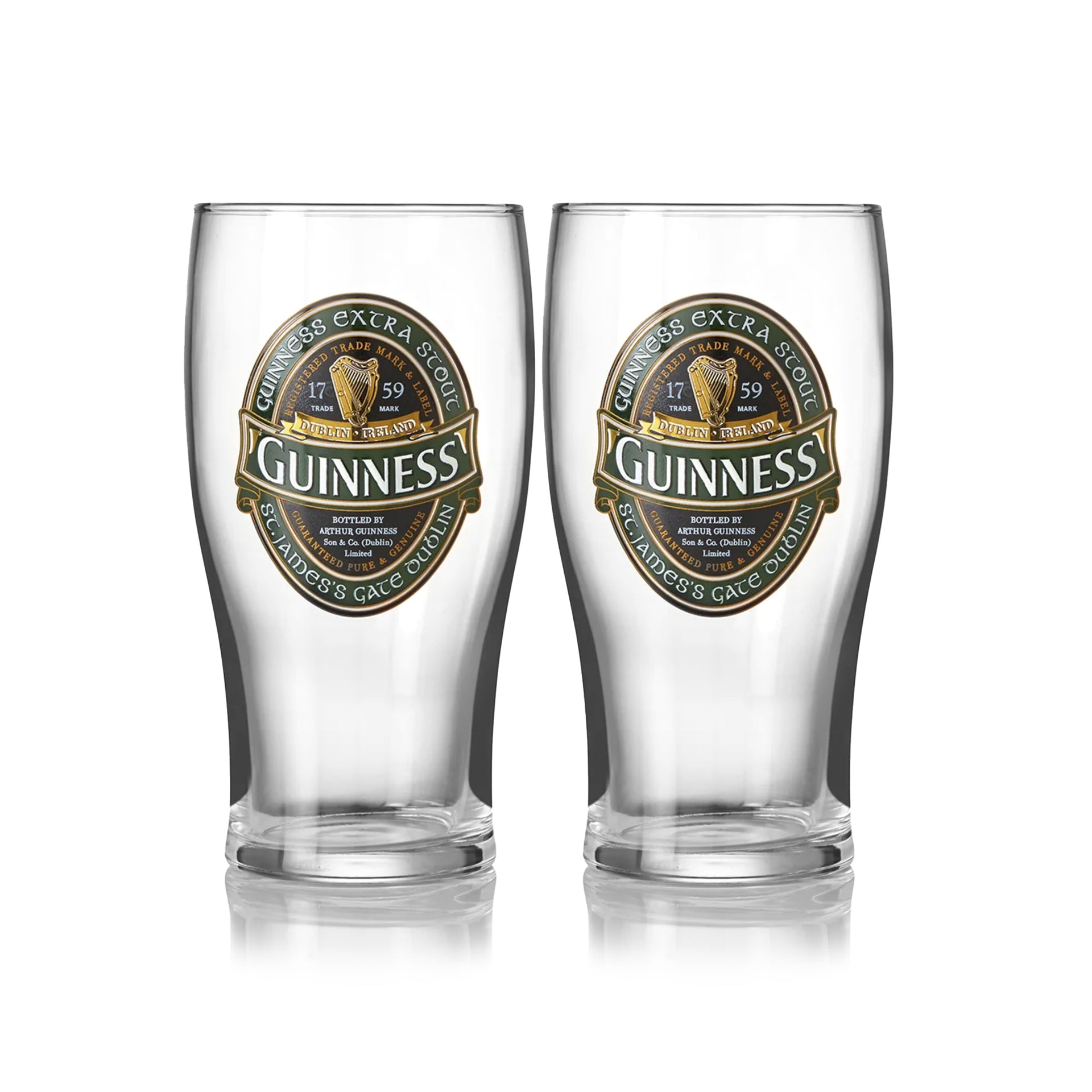 Guinness® Green Collection Pint Glass – Guinness Webstore US
