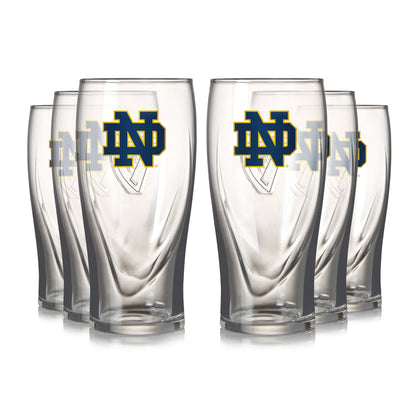 Guinness Notre Dame Pint Glass 6 Pack