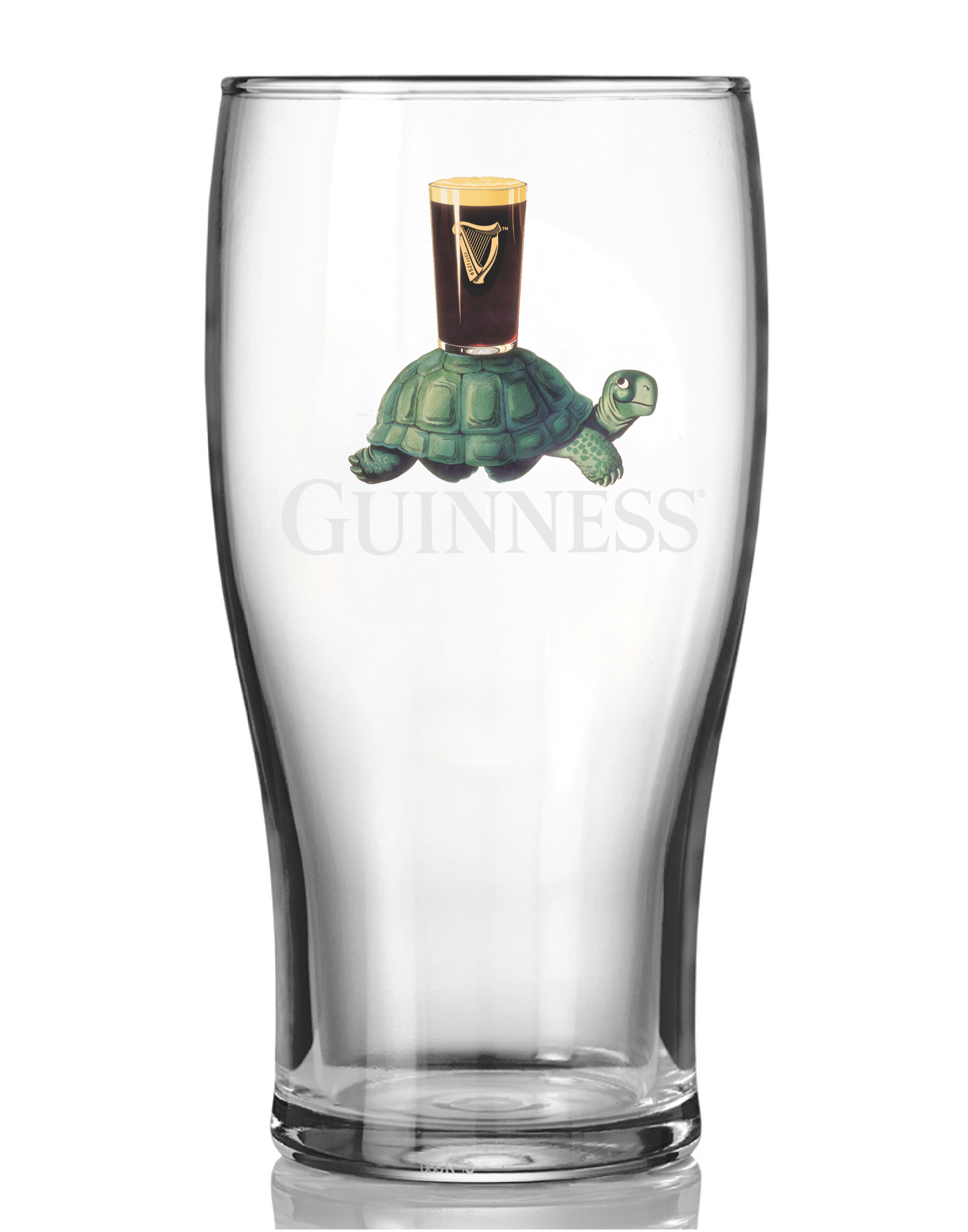 Guinness Gilroy Tortoise Pint Glass