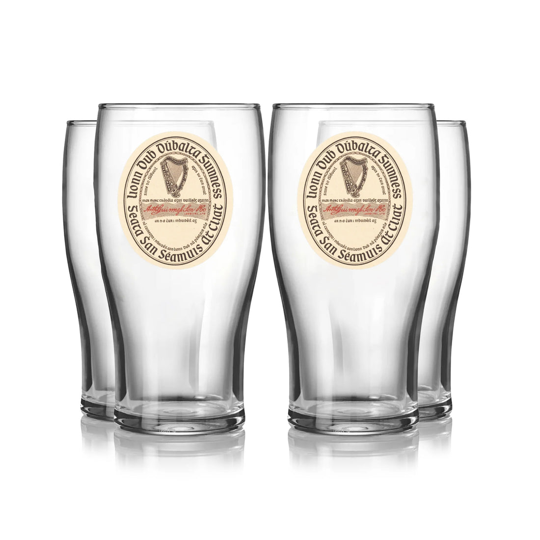 Guinness Vintage Label Pint Glass – Guinness Webstore US
