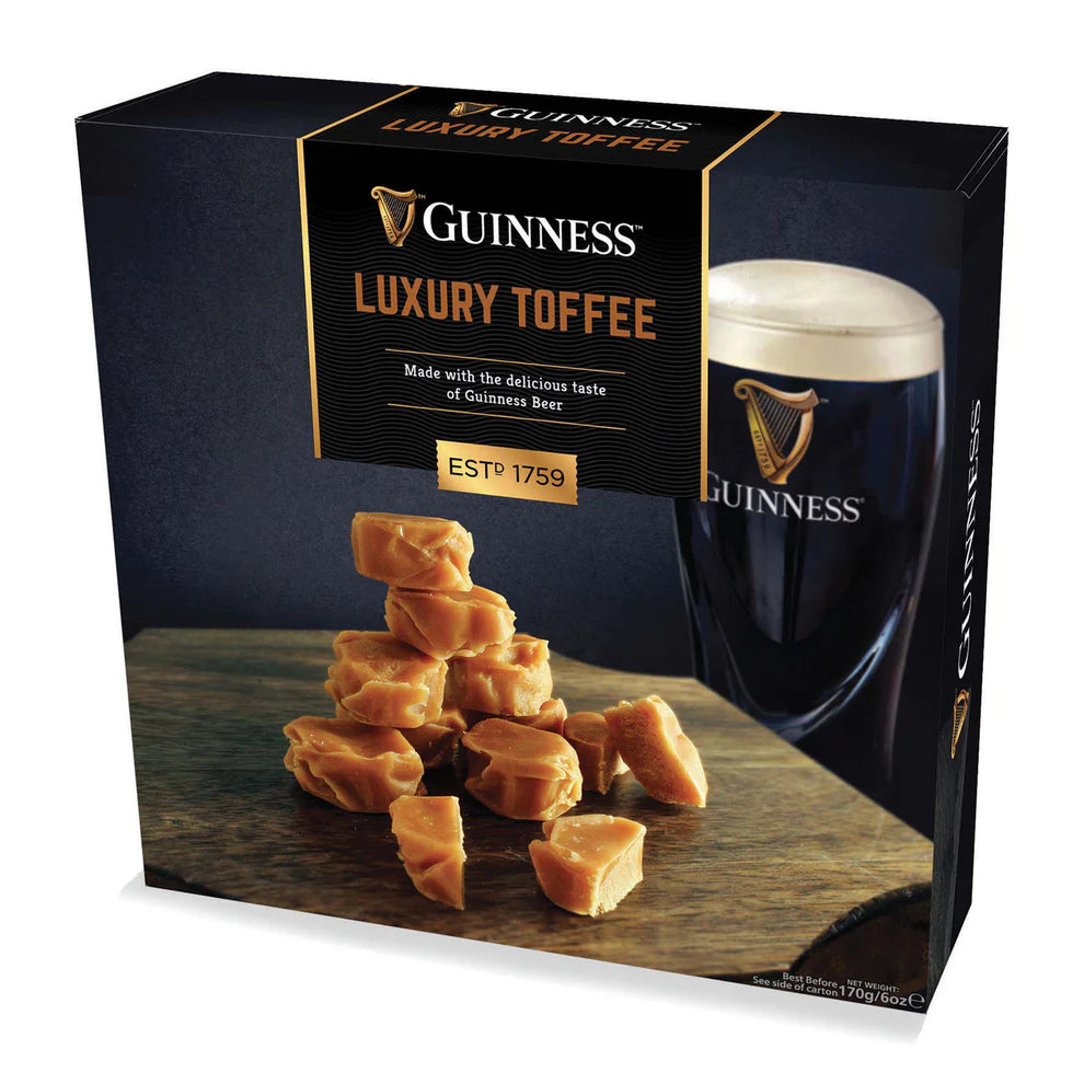 Guinness Sea Salt Caramel Fudge Box 170g