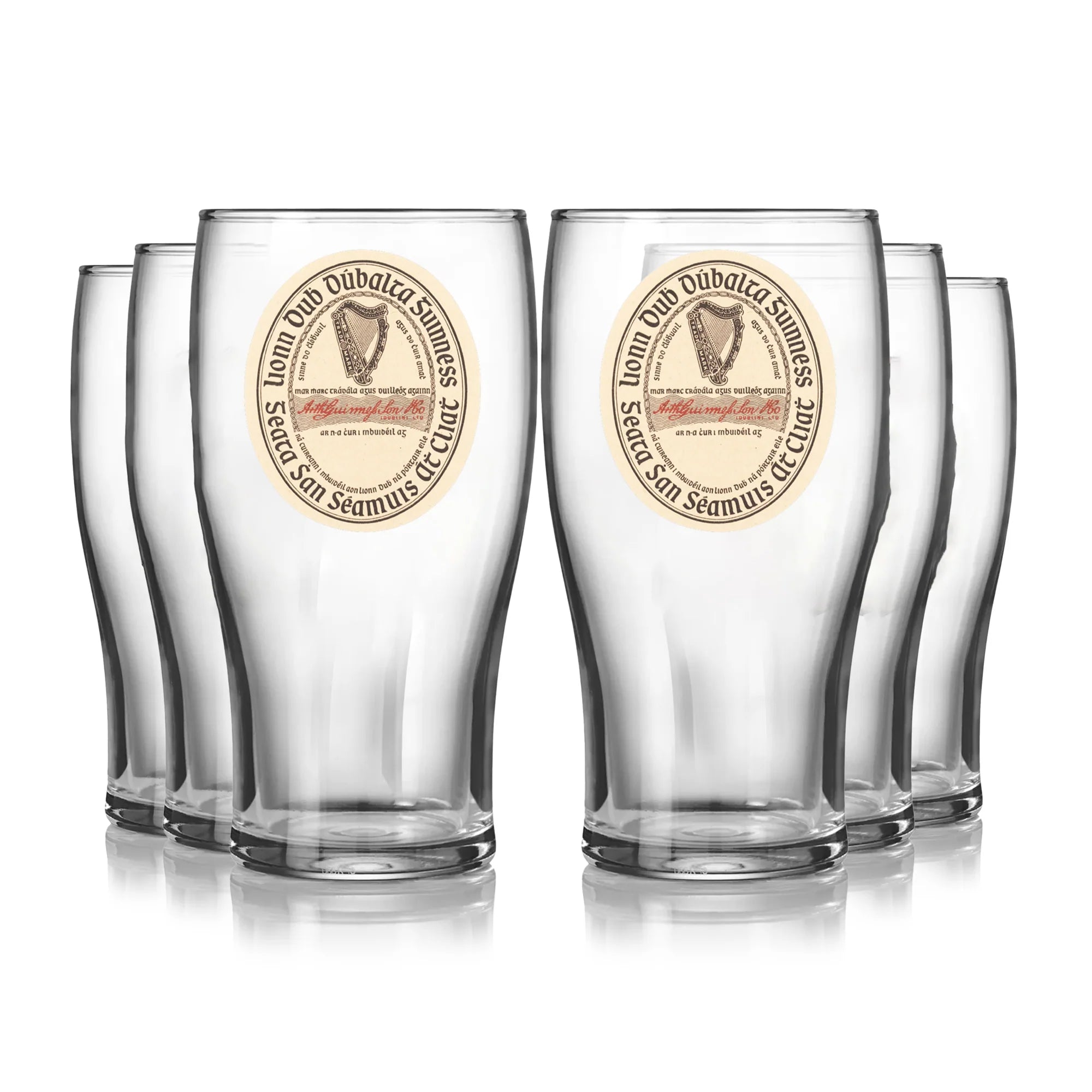 Guinness Vintage Label Pint Glass – Guinness Webstore US