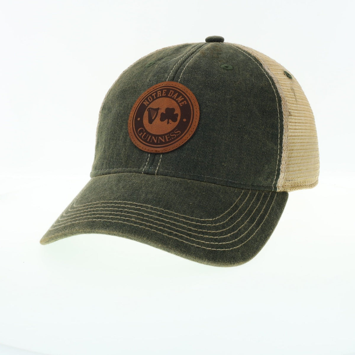 Notre Dame Old Favourite Green Trucker Hat