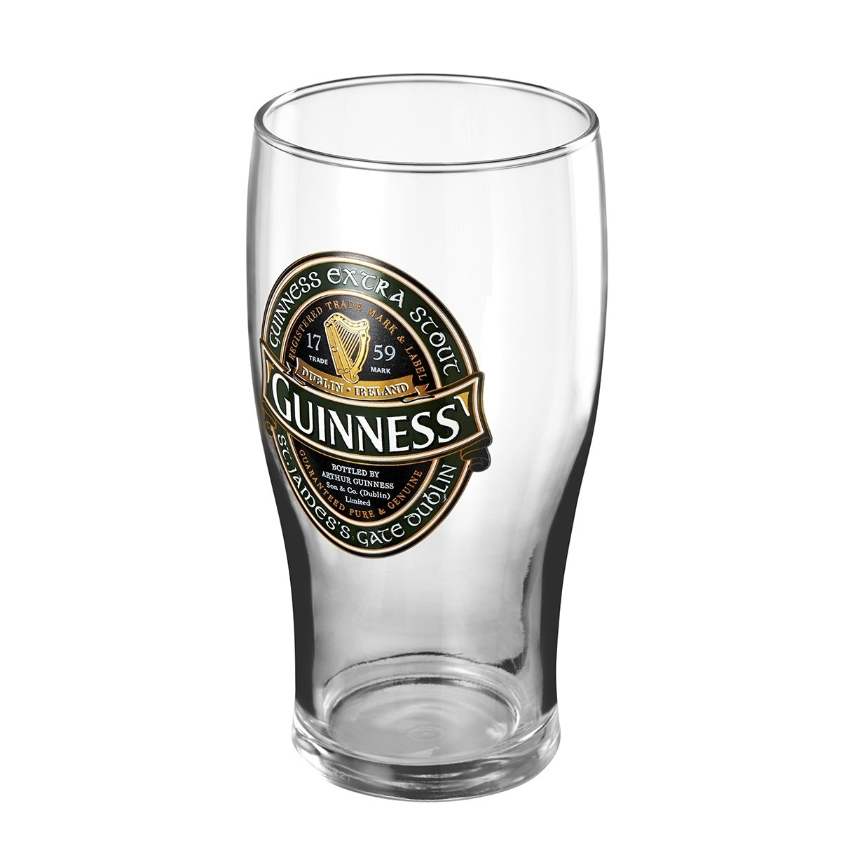 Guinness Ireland Collection Pint Glass 4 Pack, Guinness
