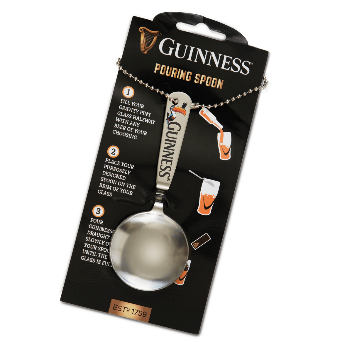Guinness Ultimate Toucan Home Bar Pack in merchandise packaging, perfect for bar gift.