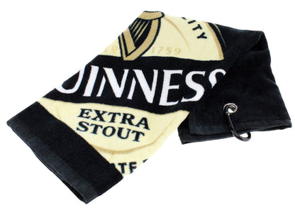 Official Label Golf Towel by Guinness.
