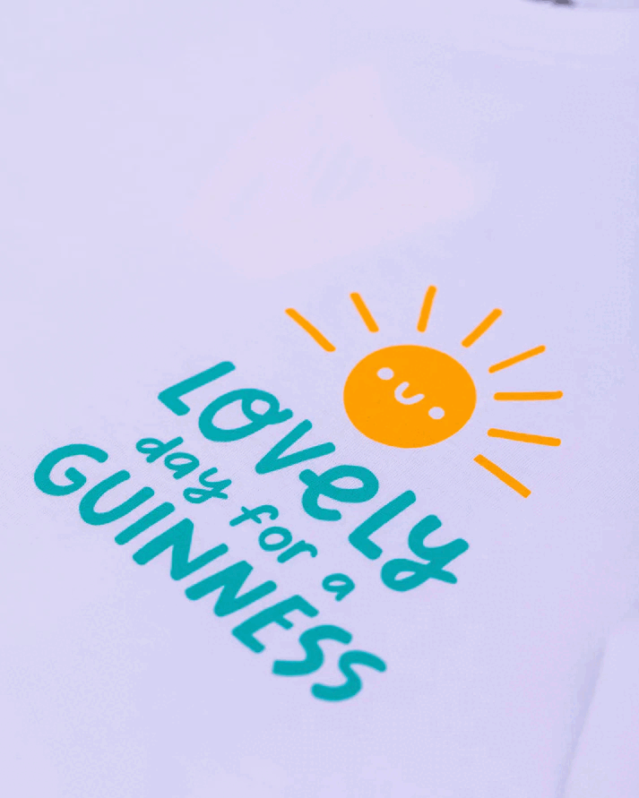 FATTI BURKE "LOVELY DAY FOR A GUINNESS" ICE CREAM TEE