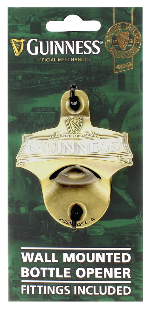 Guinness® Ireland Wall Mounted Bottle Opener