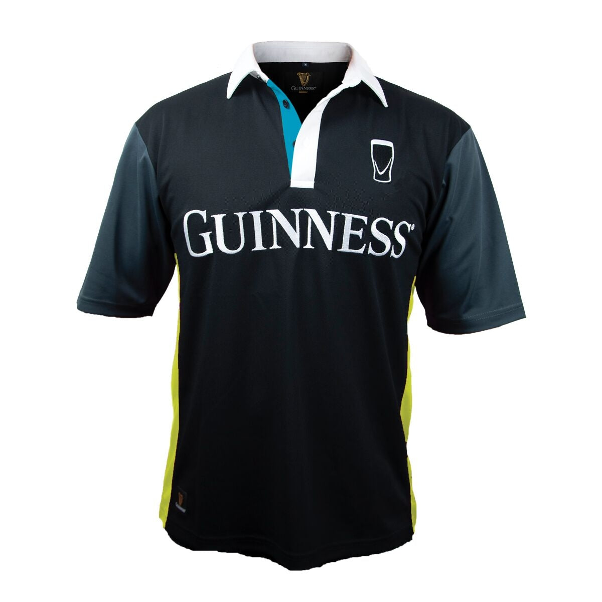 Black & Yellow Stripe Rugby Jersey