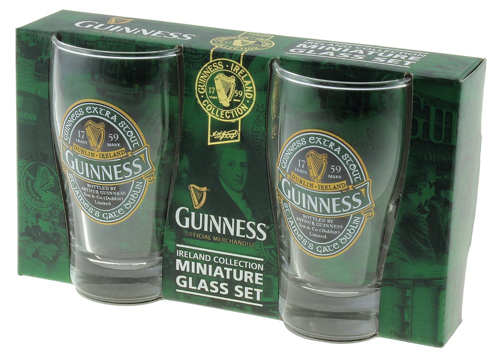 Guinness® Green Collection Miniature Glass Set of 2