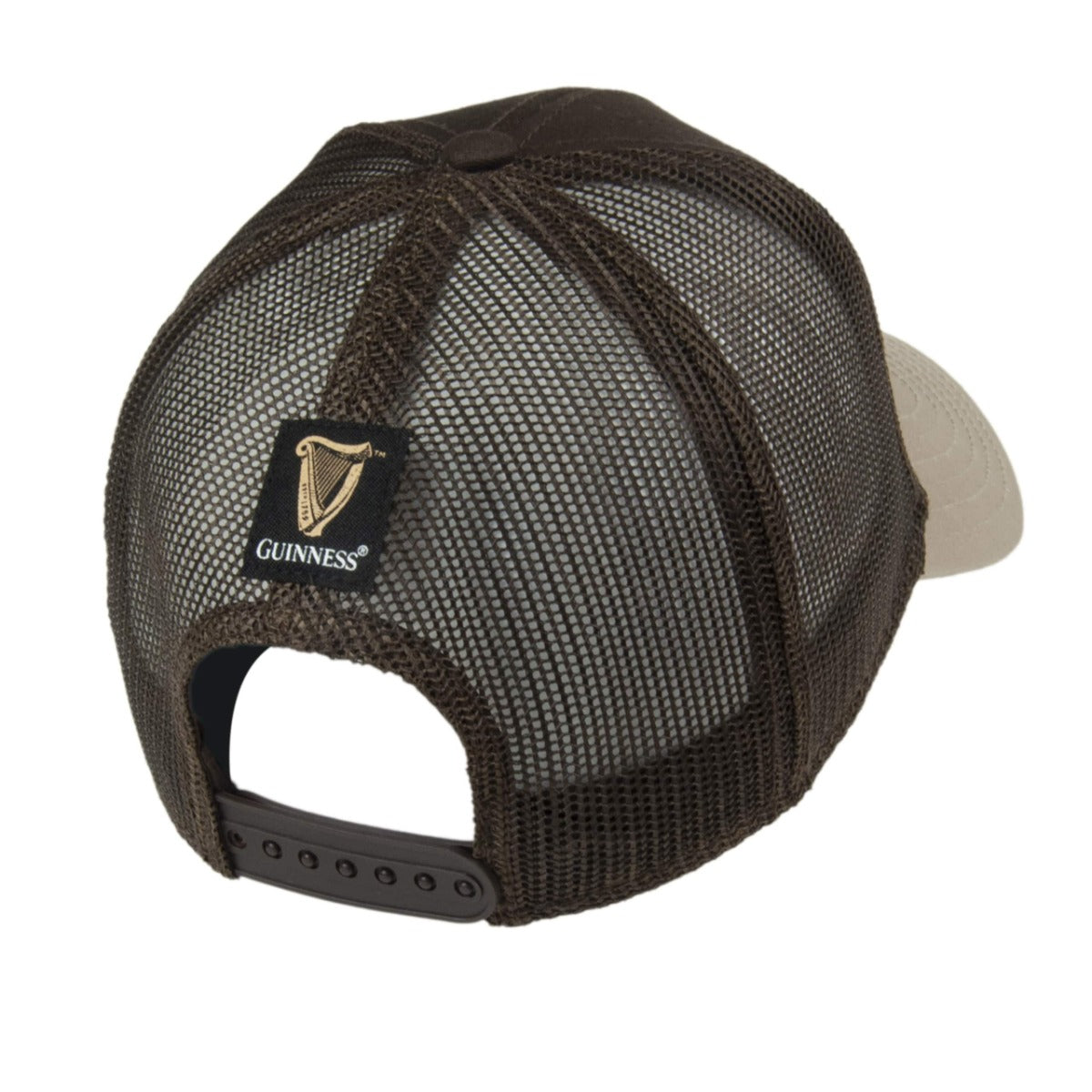 Guinness Trucker Premium Brown with Embroidered Patch Cap