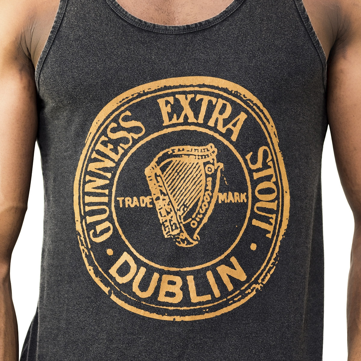 Guinness Washed Extra Stout tank top, perfect for the summer months in Dublin.