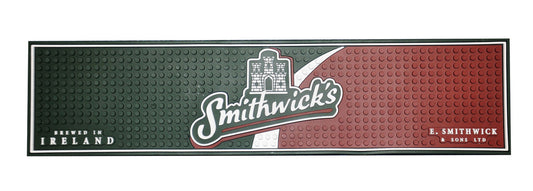 Guinness Smithwicks PVC Label Bar Mat