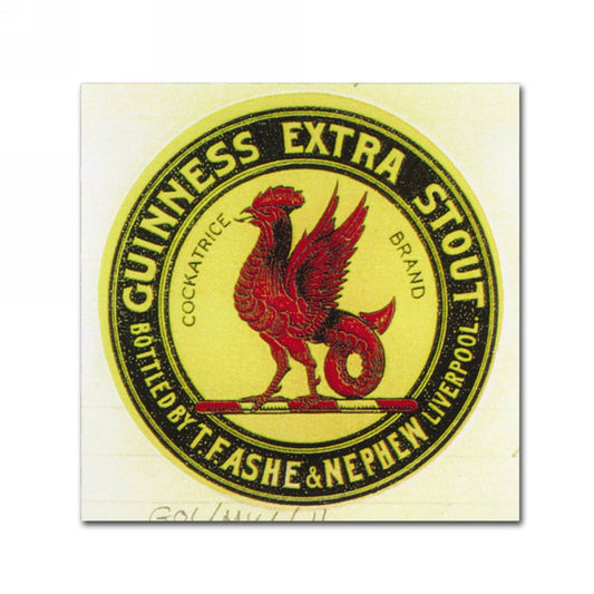 Guinness Brewery 'Guinness Extra Stout' legacy sticker.