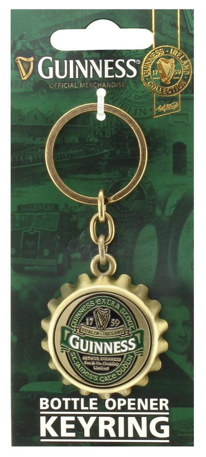 Green Collection Bottle Cap Keyring