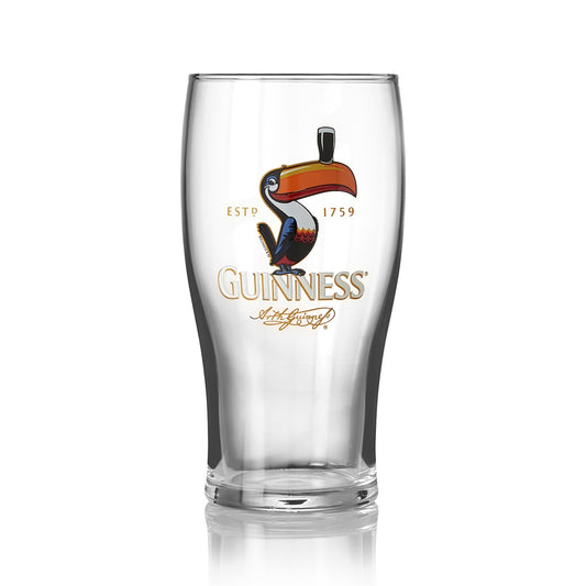 Guinness Stem Glass with Embossed Irish Harp Logo, Official Guinness  Glassware, Free US Shipping