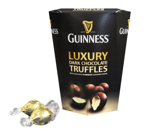 Lir Chocolate's Luxury Dark Chocolate Truffles by Guinness.